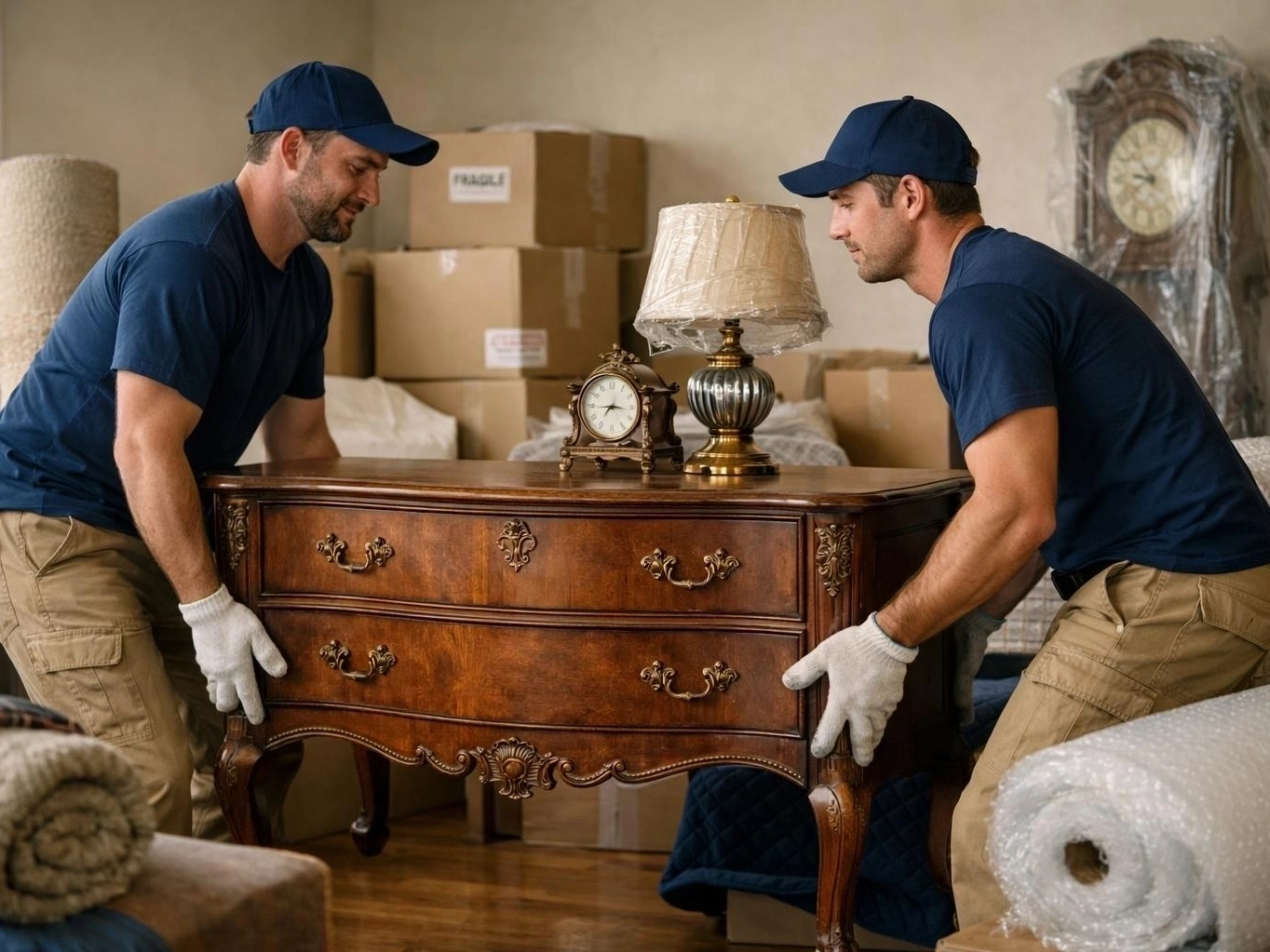 Professional service work by Hansens Moving & Storage in the area