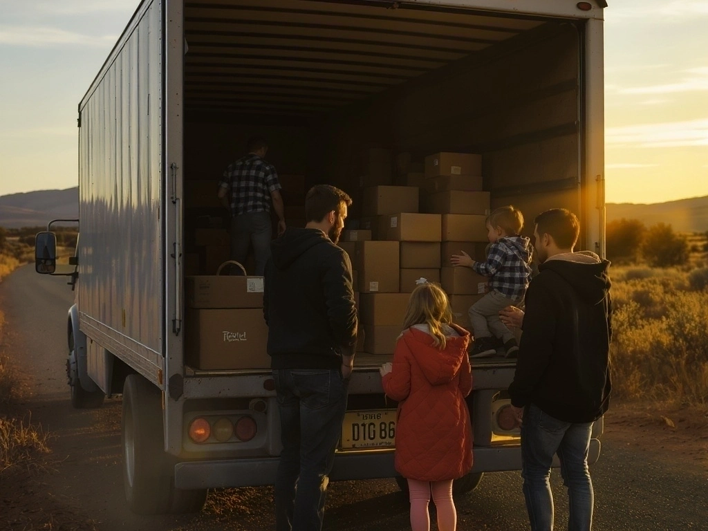 Hansens Moving & Storage service area covering the region and surrounding neighborhoods