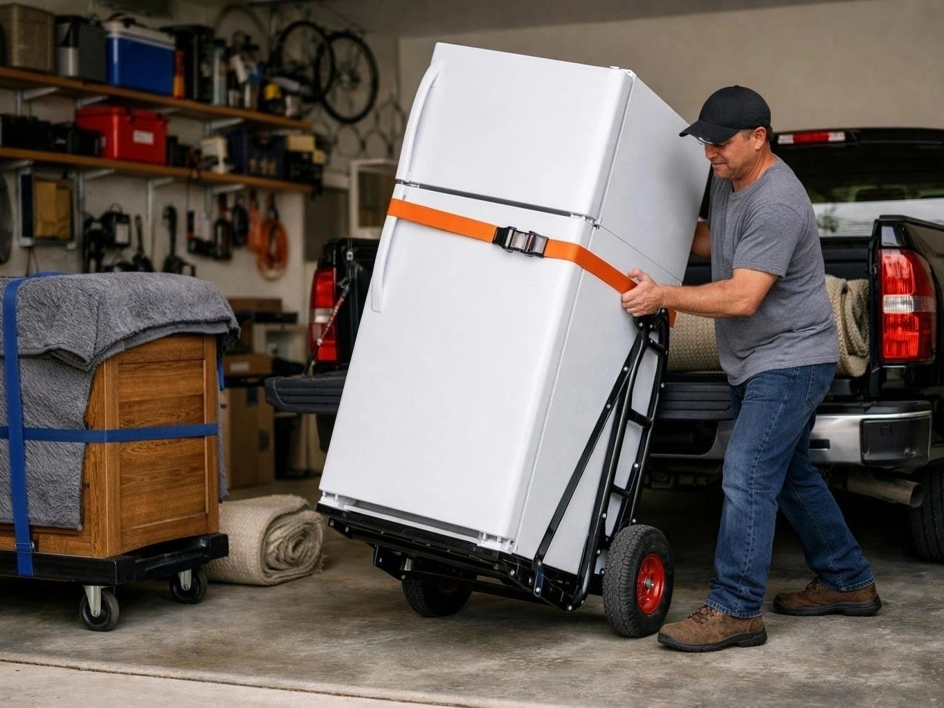 Professional service work by Hansens Moving & Storage in Cloverdale