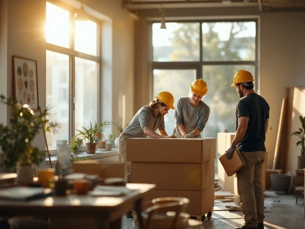 Hansens Moving & Storage step-by-step service process — professional quality from start to finish